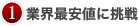 業界最安値に挑戦